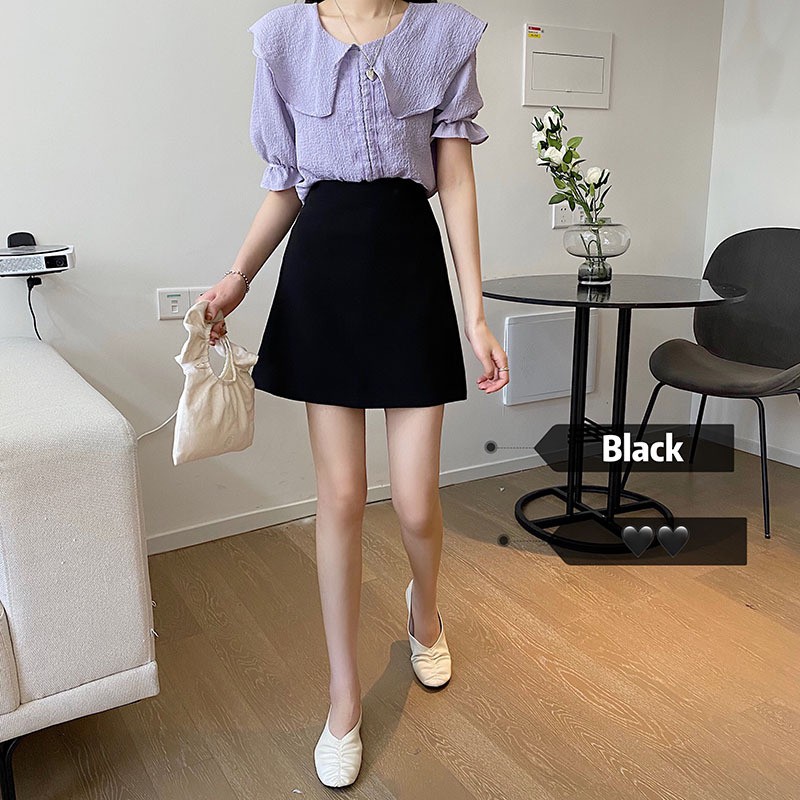 Chân váy chữ A Vải Vintex 2 túi có quần bên trong | BigBuy360 - bigbuy360.vn