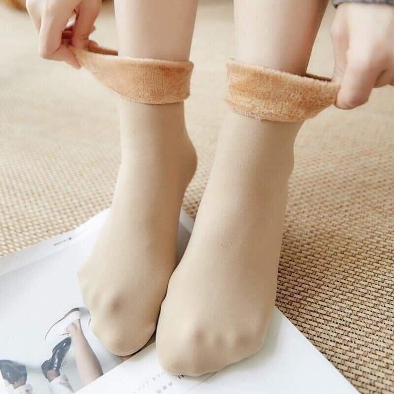 Tất vớ lót lông dành cho người lớn và trẻ em 1 2 3 4 5 6 7 8 9 10 tuổi