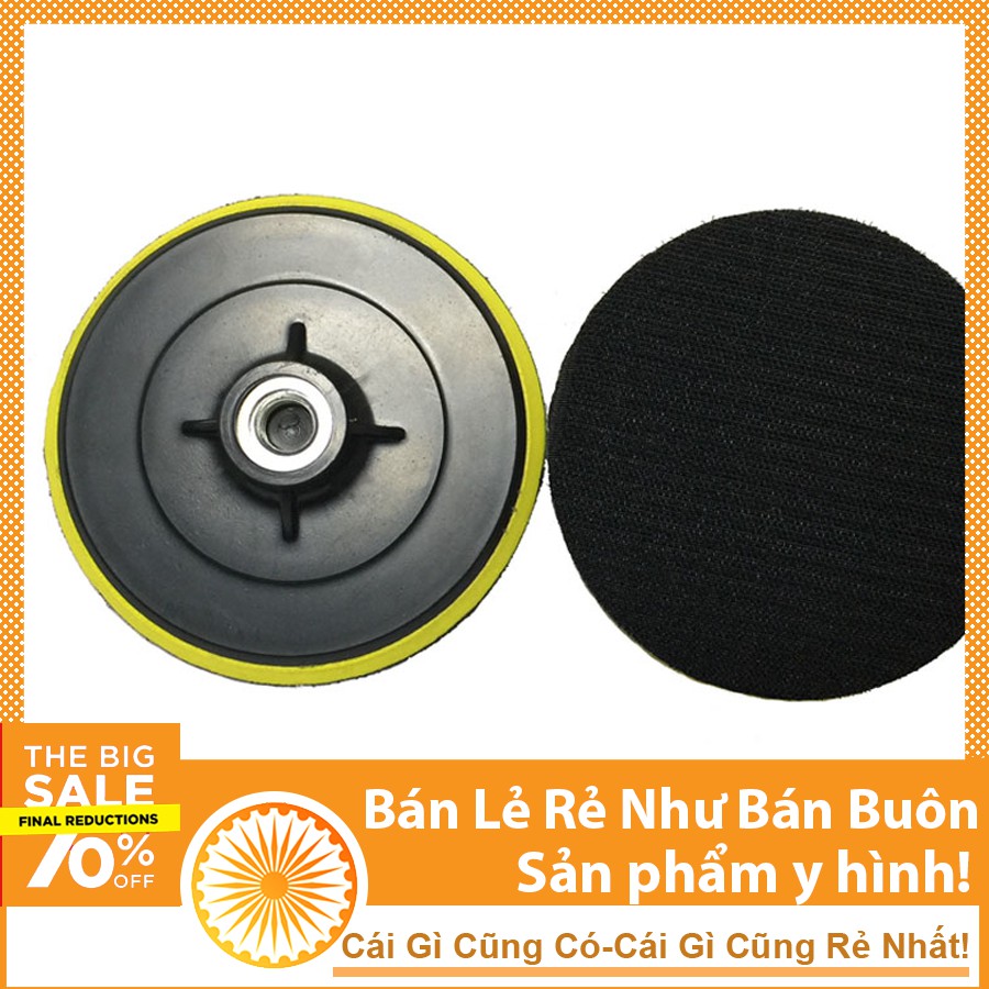 Đĩa Đánh Bóng Tự Dính 7 Inch Lỗ Đĩa 14mm