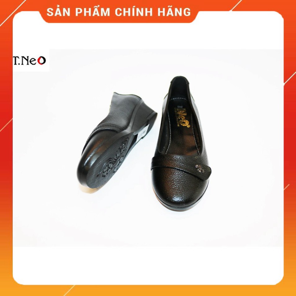 HOT giày xuồng nữa da bò mềm dễ đi cao 3p cực đẹp HK.STORE (nu05-nd)