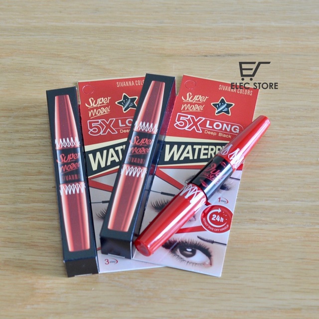 MASCARA NỐI MI HAI ĐẦU SUPER MODEL 5X THÁI LAN | BigBuy360 - bigbuy360.vn