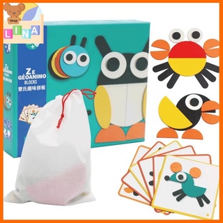 Đồ Chơi Bộ Tranh Ghép Hình Montessori Fun Board Cho Bé