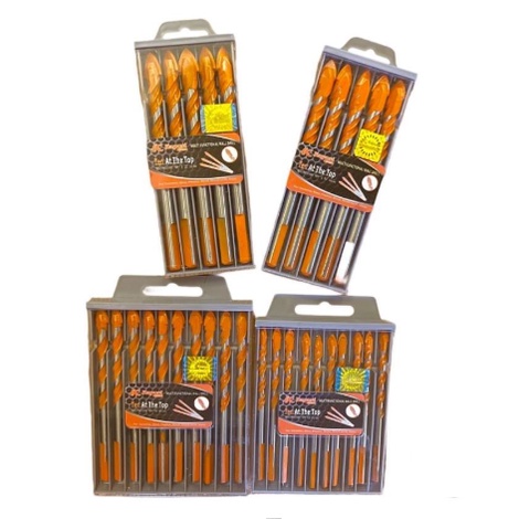 Mũi khoan đa năng khoan kính đá gạch men cao cấp 2 cạnh Kapusi Nhật 6mm 8mm 10mm 12mm