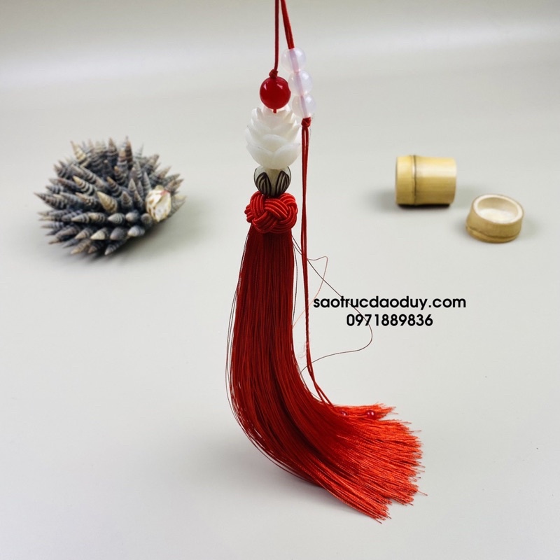 Sáo Dizi Trần Tình + dây treo Trần Tình , liên hoa ngọc bội Trần Tình Lệnh