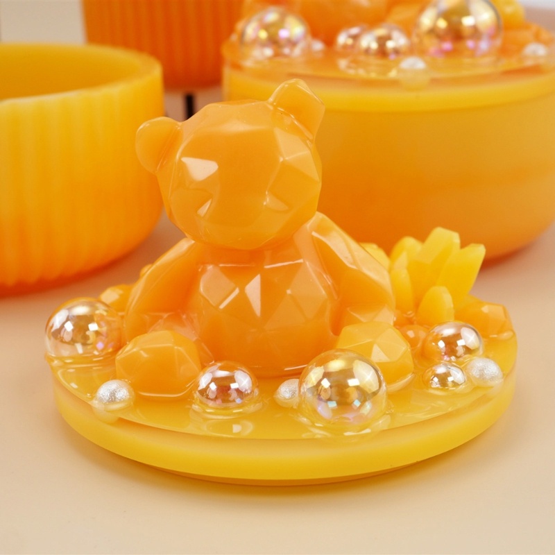 Khuôn Silicone Làm Hộp Trang Sức Có Nắp Đậy Tiện Dụng