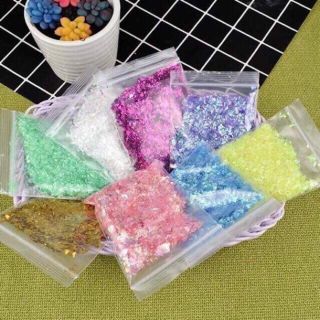 Kim tuyến giấy hologram. kim tuyến trang điểm, kim tuyến làm nail