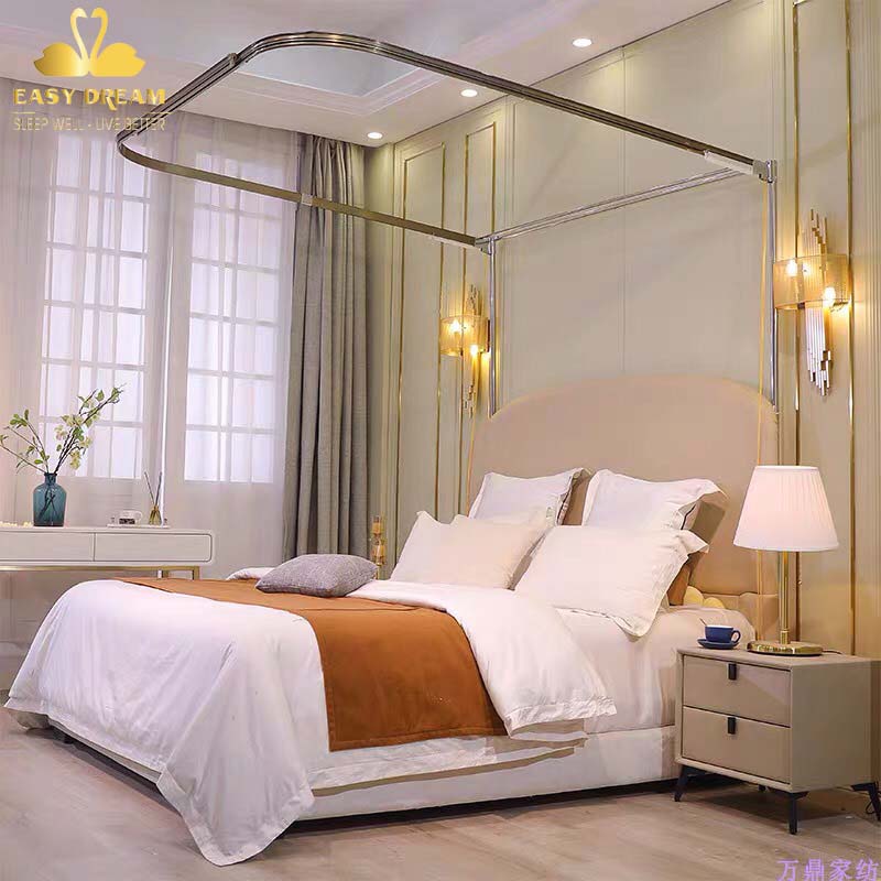 Màn khung không khoan tường kéo dây ròng rọc -Mùng ngủ cao cấp EASY DREAM