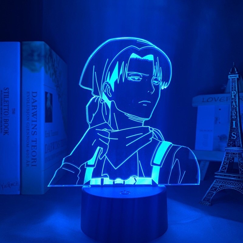 Đèn Ngủ Led Nhân Vật Attack On Titan 3d Độc Đáo Quà tặng kỉ niệm