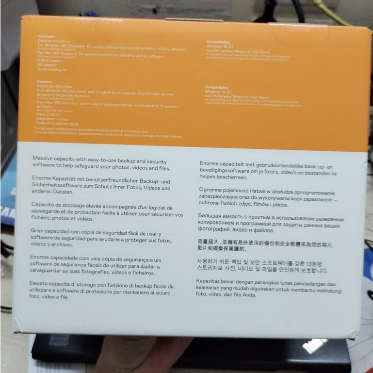 Ổ Cứng HDD Gắn Ngoài 4TB 6TB 8TB WD My Book 3.5 Inch - BH 3 Năm