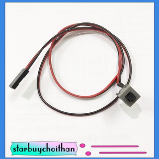 [Lẻ] Nút nguồn máy tính, nút nguồn cắm main - màu đỏ đen