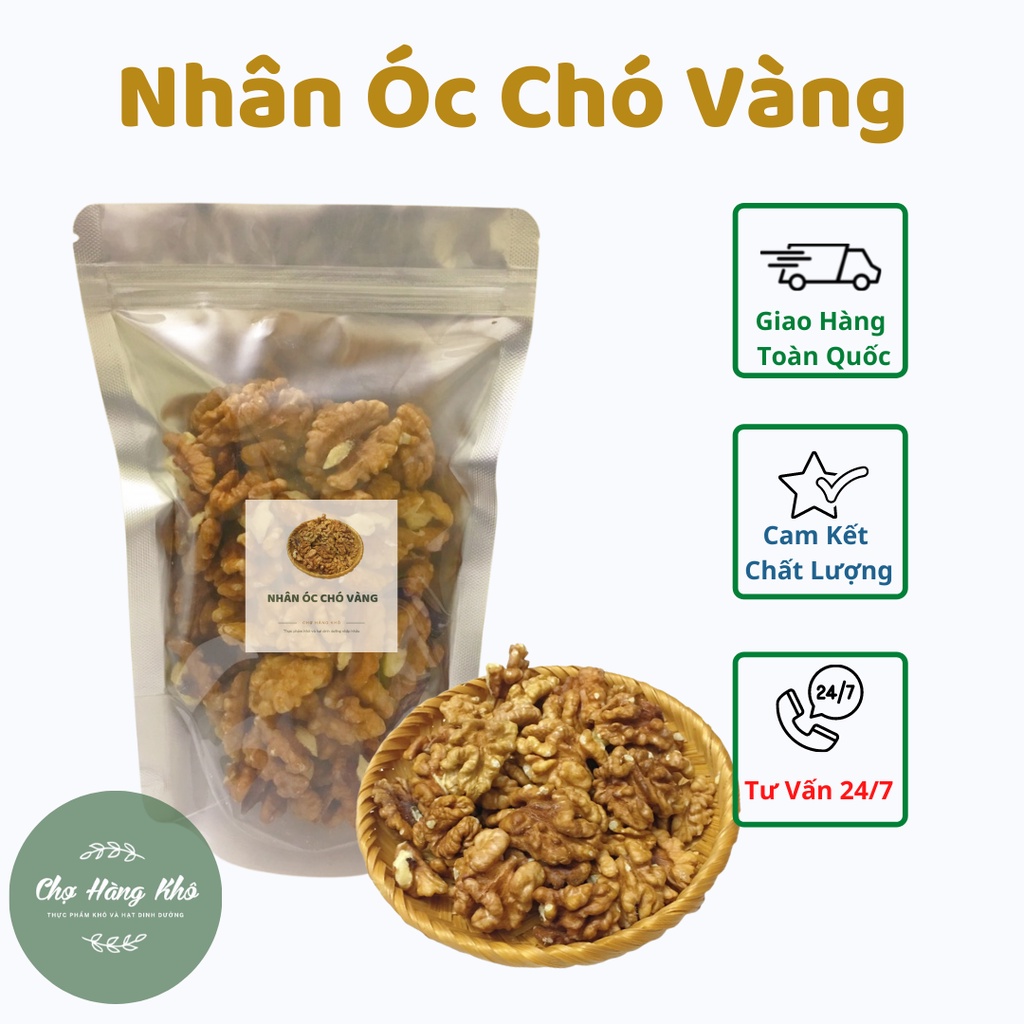 500g Các loại hạt dinh dưỡng Óc Chó/Hạnh Nhân/ Đậu Gà/ Đậu Hà Lan/ Óc Chó Đỏ/ Macca... Làm sữa hạt, ngũ cốc