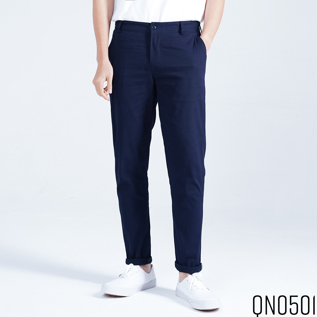 Quần Kaki Trơn Basic ROUGH Outfit Phong Cách Ulzzang Chất Kaki Dày Dặn, Co Giãn