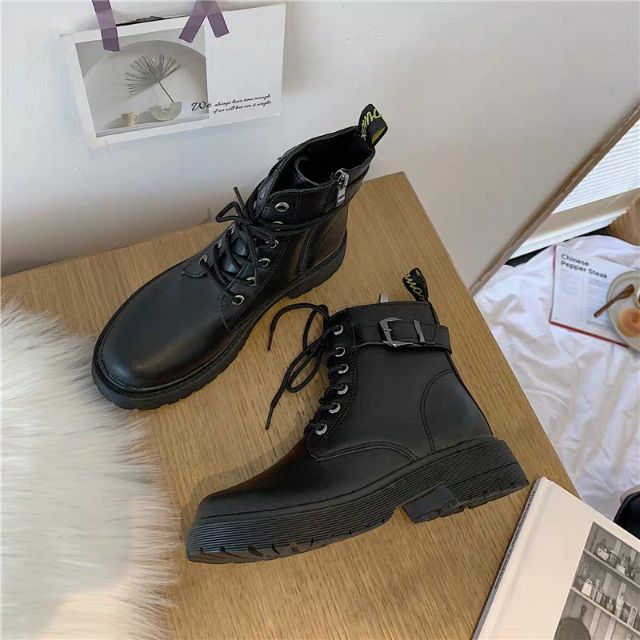 Order boots cao cổ khoá bên nằm trong list những đôi boots hot nhất thu đông 2021, hàng quảng châu loại đẹp