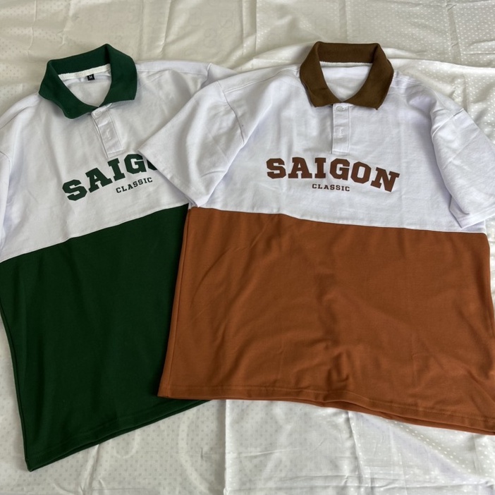 Áo Polo Nam Nữ - Áo Thun POLO SAIGON unisex (Ảnh Thật)
