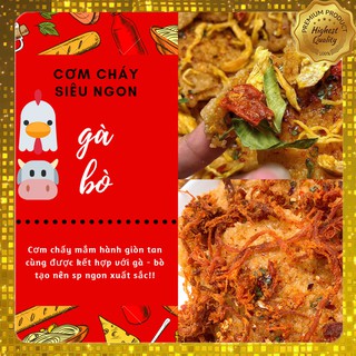 💥 Cơm cháy lắc 🐔 [GÀ] 🐮 [BÒ]