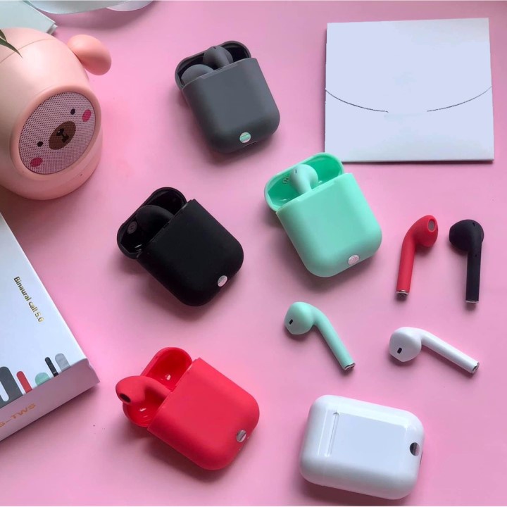 Tai nghe Bluetooth i12 TWS 5.0 tai nghe i12 không dây bản Quốc tế âm thanh chuẩn HIFI dùng cho IOS Android