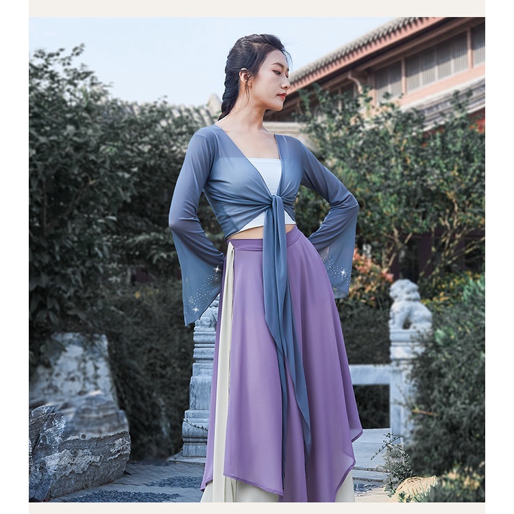 Áo múa nhiều màu buộc nhiều kiểu CÓ VIDEO