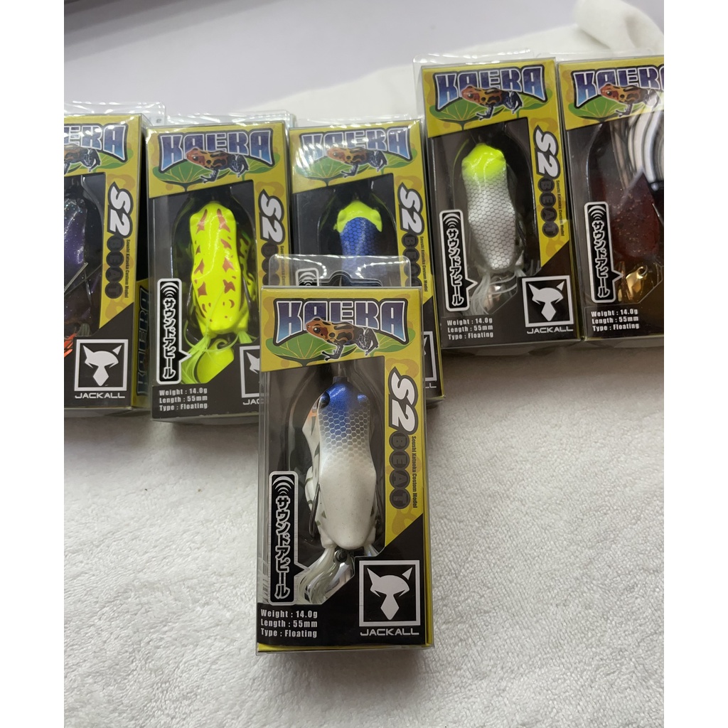Mồi Lure Nhái Hơi Jackall kaera