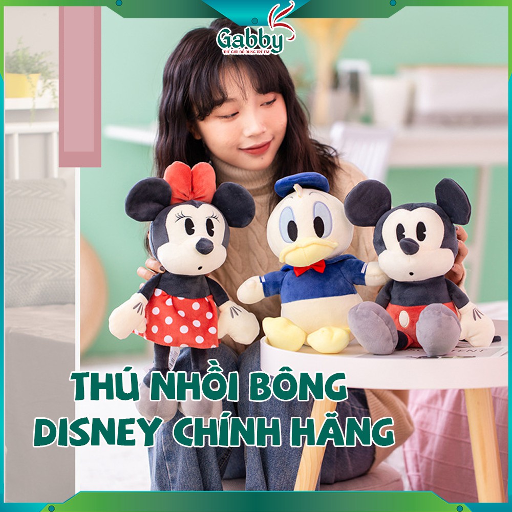 GẤU BÔNG D.I.S.N.E.Y (MINNIE/ MICKET/ DONALD/ ELSA/ ANNA/ OLAF/ DAISY/ STICH/ PIGLET/ POOH/ TIGER)