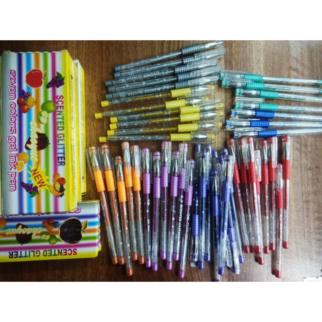 Bút nhũ/bút kim tuyến hoa quả