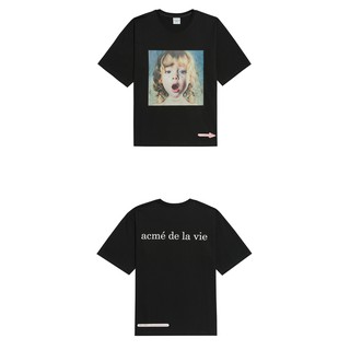 Áo thun ngắn tay cổ tròn ADLV Baby Face Jewelry Black Đen ADLV Unisex