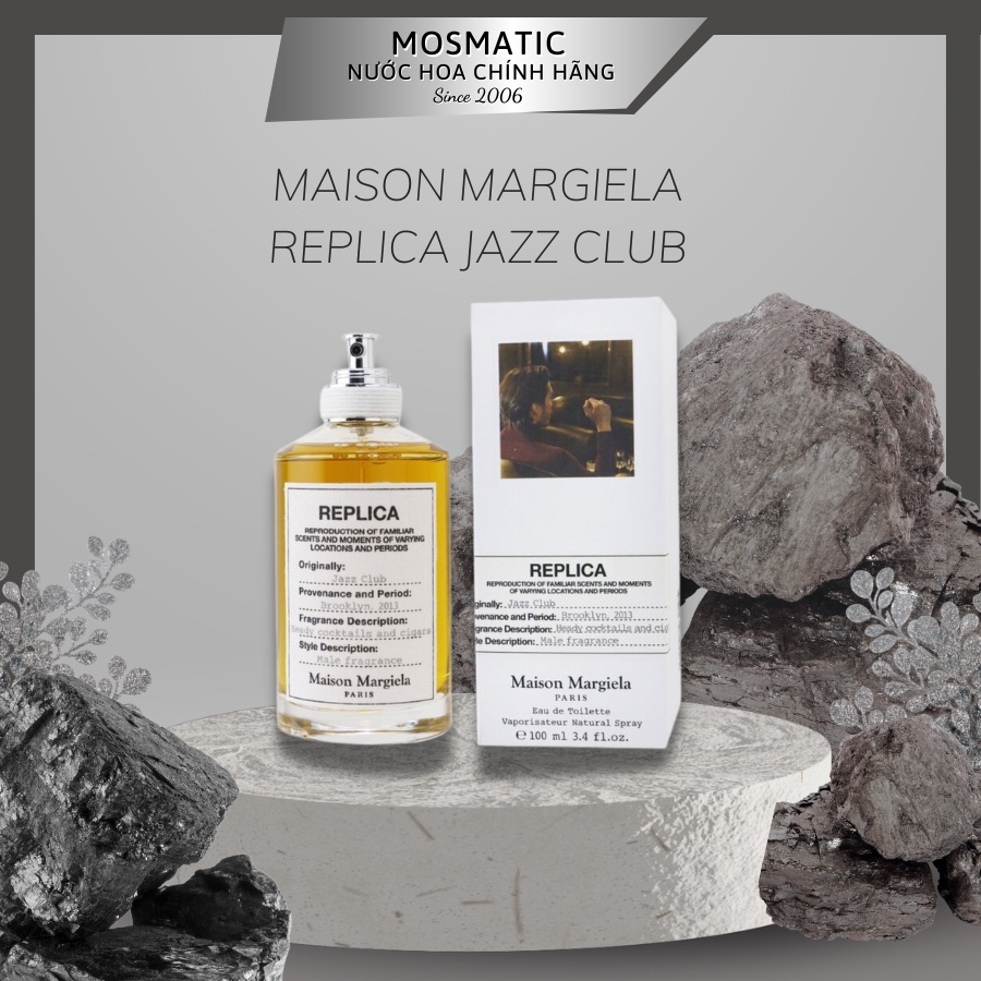 2ml 10ml 20ml Nước hoa Maison Margiela Replica Jazz Club | Nước hoa Unisex chính hãng | Mosmaticperfume