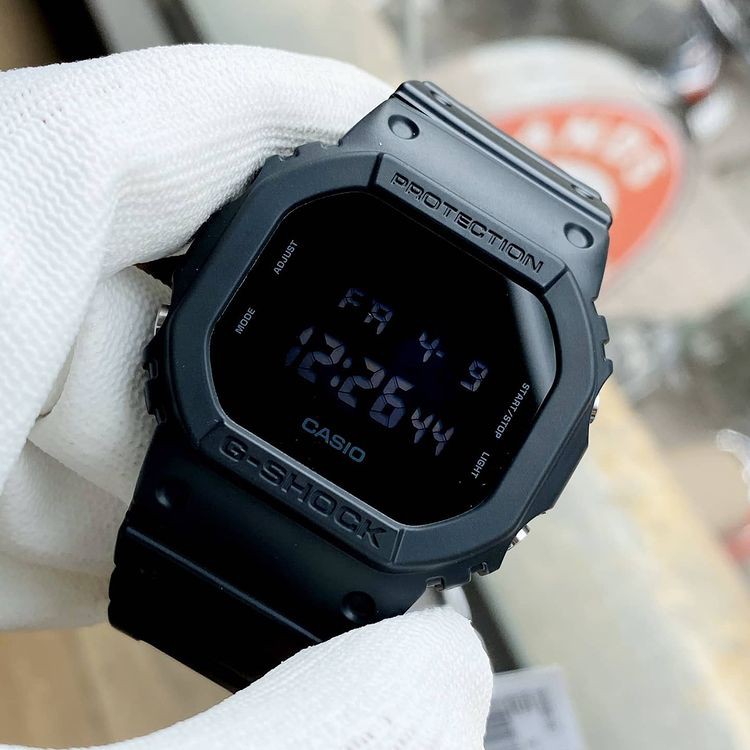 Đồng hồ nam Casio Gshock DW-5600BB-1CR –Chống nước 200m, Nam tính, 42mm, Đen huyền ảo - Haizz.shop
