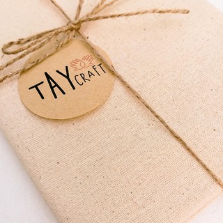 Vải thô mộc tập thêu