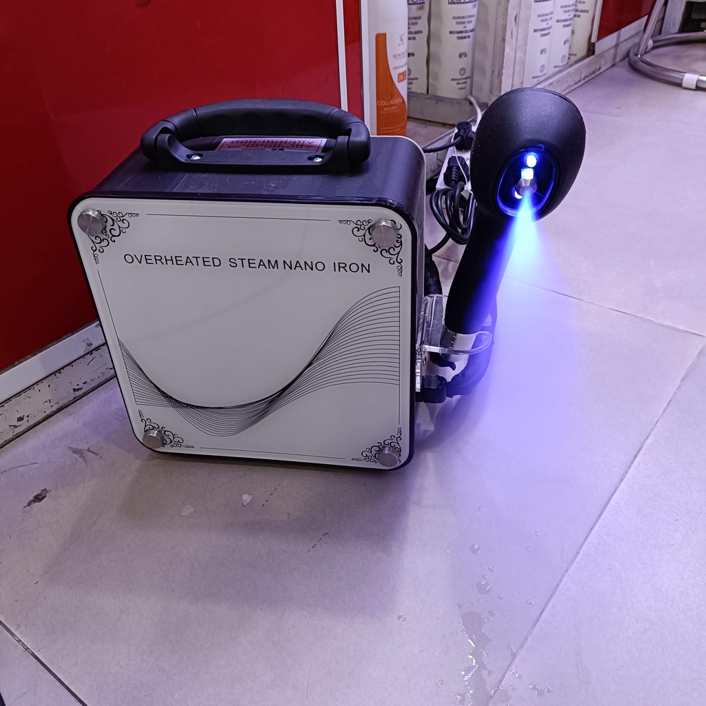 MÁY PHỤC HỒI TÓC NANO STEAM IRON ( Có nút điều chỉnh )