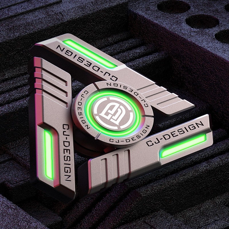 Spinner dạ quang phát sáng phiên bản Cao Cấp 2021, Có video thật 100% Con quay Spinner kim loại