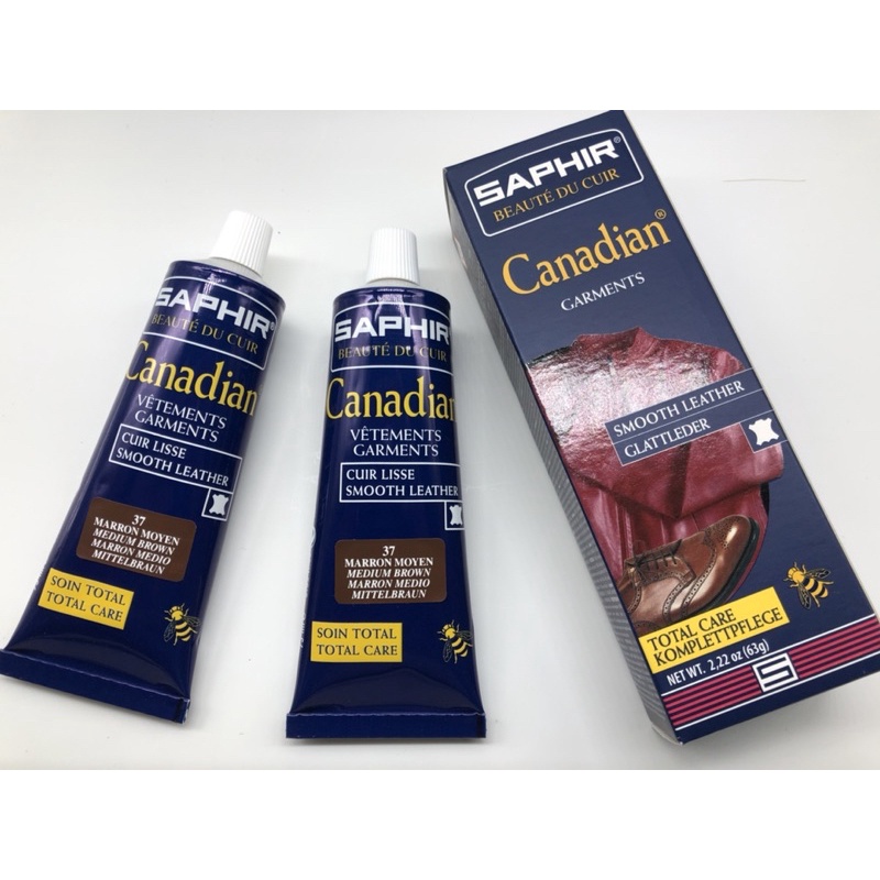 Dưỡng áo da, bù màu cho áo da Saphir Canadian