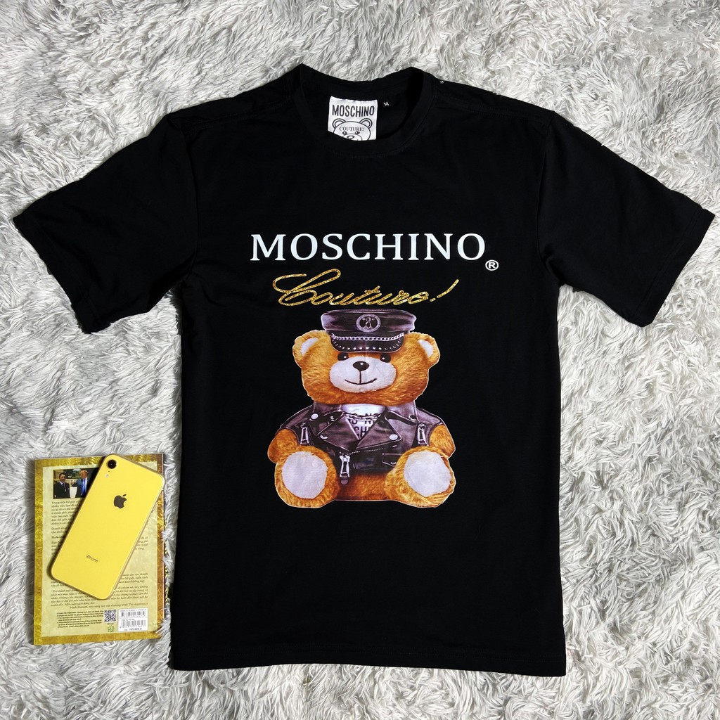 XẢ KHO Áo thun  MOSCHINO - áo đôi nam nữ