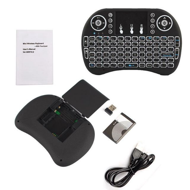 I8 Wireless Mice Air Mouse Touchpad Keyboard 2.4GHz Back-lit