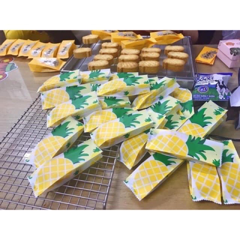 Túi đựng bánh dứa , bánh quy, bánh hạnh nhân