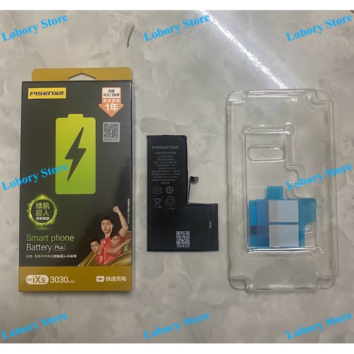 Pin dung lượng siêu cao cho IPXs 3030 mAh-bảo hành 12 tháng