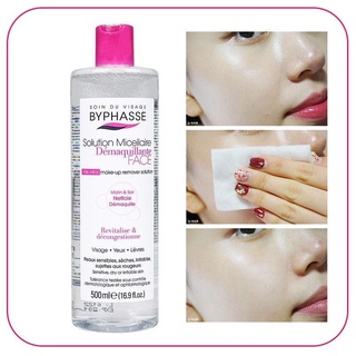 Nước tẩy trang BYPHASSE Solution Micellaire Face