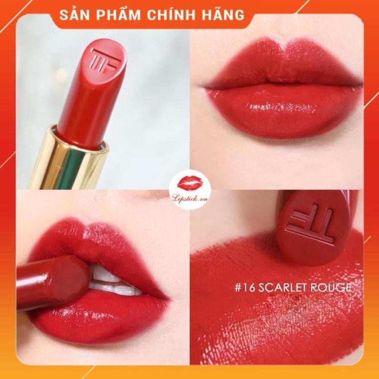 Son tomfor 16 đỏ tươi sáng chảnh mịn màng