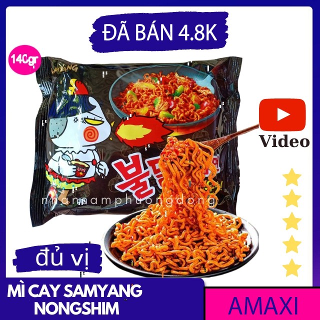 Mì SamYang phô mai carbonara hồng 130G