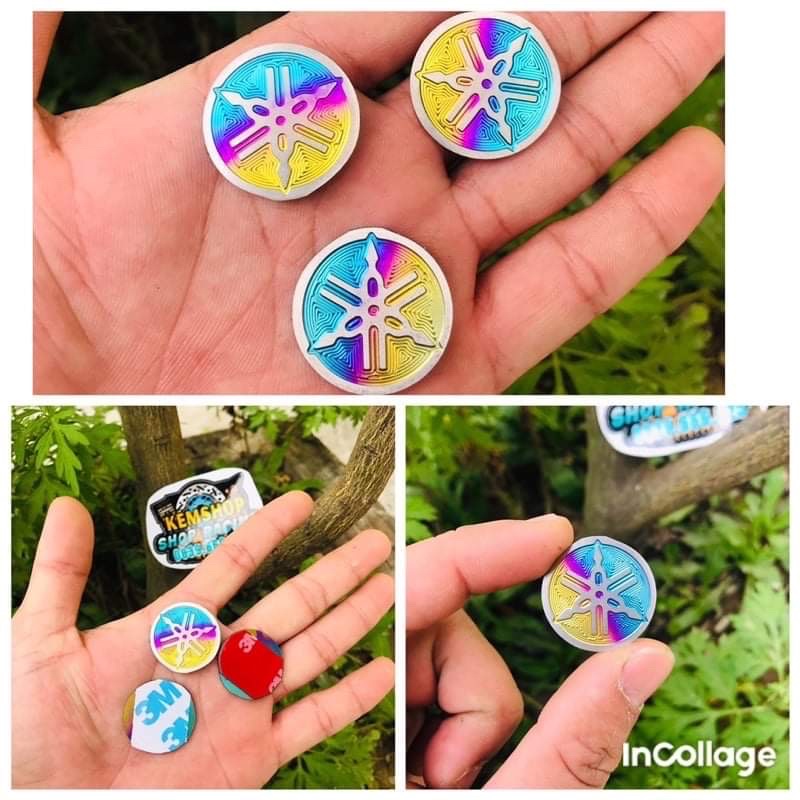 0Logo Titan Yamaha Sẵn Keo 3M