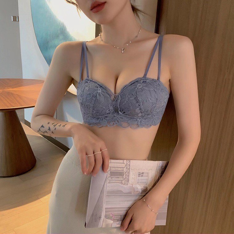 Áo Lót Nữ ❤️FREESHIP❤️ Áo Ngực Nữ Không Gọng Mềm Mại Thiết Kế Họa Tiết Ren Hoa Sexy Quyến Rũ Mã 9030
