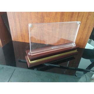 BIỂN CHỨC DANH GỖ MICA