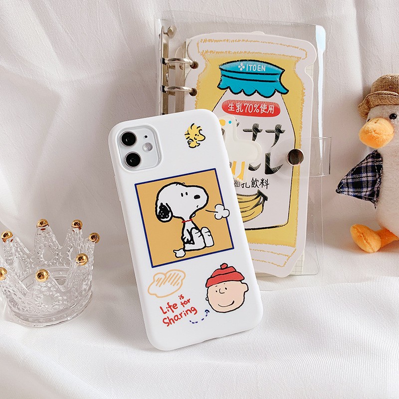 Ốp Onion snoopy và charlie brown iPhone 7 8 7 Plus 8 Plus X Xs Xr XsMax iPhone 11 11 Pro 11 Promax