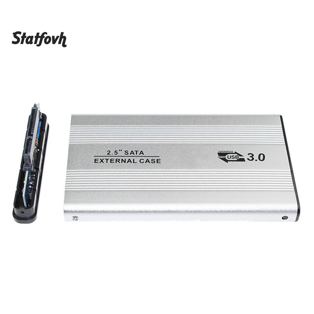 Hộp Đựng Ổ Cứng Ngoài Usb 3.0 / 2.0 Hdd Ssd 2.5inch Sata Bằng Kim Loại | BigBuy360 - bigbuy360.vn