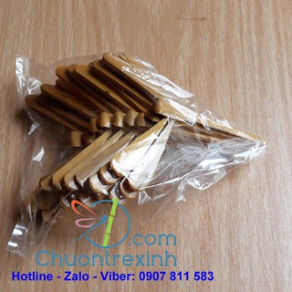 Combo 10 chuồn chuồn tre mộc bóng 7cm