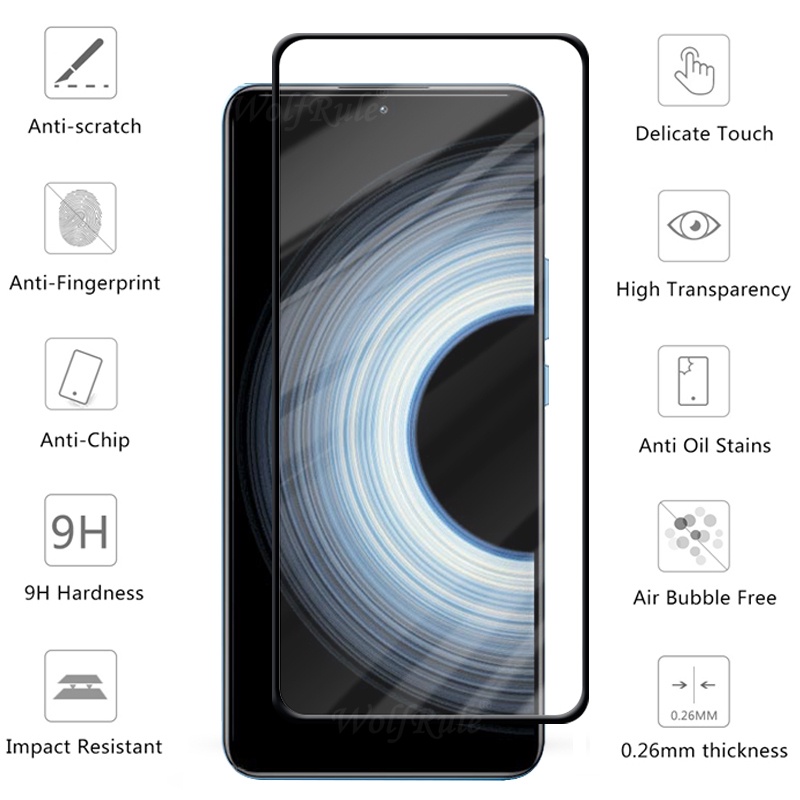 Kính Cường Lực Toàn Màn Hình Chống Trầy Cho Redmi K50 Ultra XiaoMi 12T Pro 12TPro 5G K50Ultra 5G Mi 12TPro