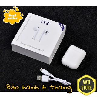 ⚡️TAI NGHE  i12 TWS BLUETOOTH 5.0 HIỆN ĐẠI SANG CHẢNH ⚡️