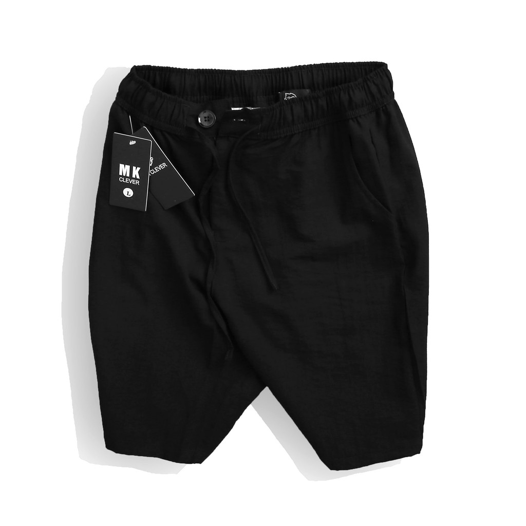 [BST MỚI HÈ 2021] Quần short đũi nam có cúc MK CLEVER, chất liệu vải đũi xước chống nhăn, mát - QSX01 | BigBuy360 - bigbuy360.vn