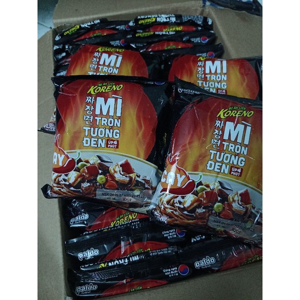 Mi Trộn Tương Đen Cay Koreno 78gr. date 05.2022. | BigBuy360 - bigbuy360.vn