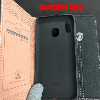 Bao da Lishen cho Samsung A01/ A10S/ A20S / M20 có ngăn nhét thẻ | BigBuy360 - bigbuy360.vn