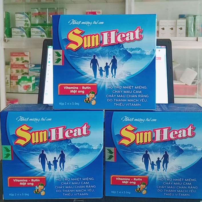 Nhiệt miệng trẻ em SUN HEAT